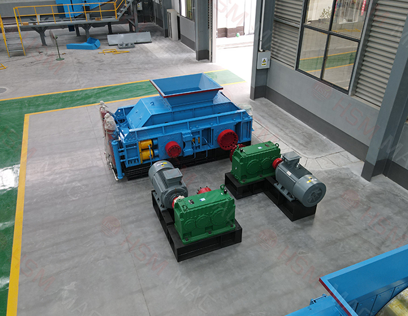 金礦破碎能用對輥破碎機嗎？時產80噸多少錢一臺？